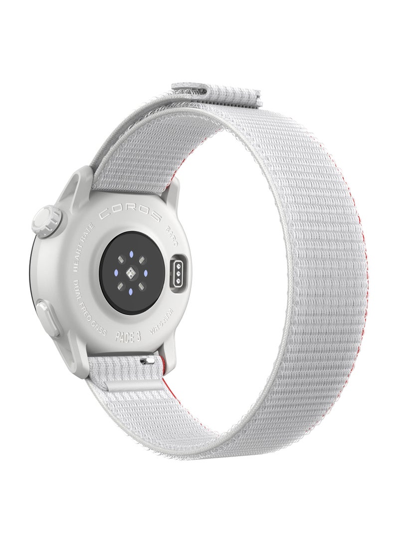 PACE 3 GPS Sport Watch Chalk