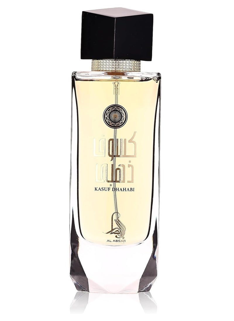 Al Absar Kasuf Dahabi Perfume 100ML - EDP - Luxurious Oriental Fragrance with Floral Harmony and Golden Elegance