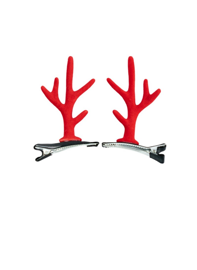 D' Daniela - 5 pairs of Christmas Hair Clips - Set Z