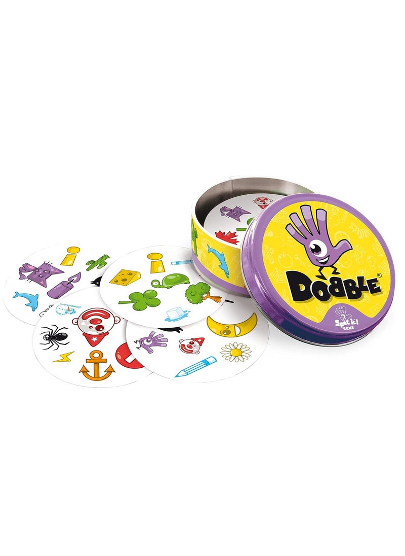 Asmodee Funskool Games- Dobble, Strategy Game,Family Card Game, 2-8 Player Game, for 6 Years and Above, Teen, Multicolor