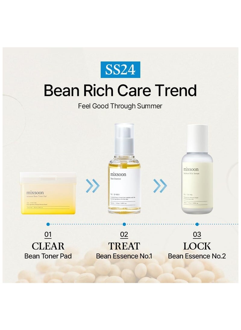 Mixsoon Natural fermented soybean for moisturization and skin nourishment Bean Essence Serum 1.69 fl oz / 50ml |