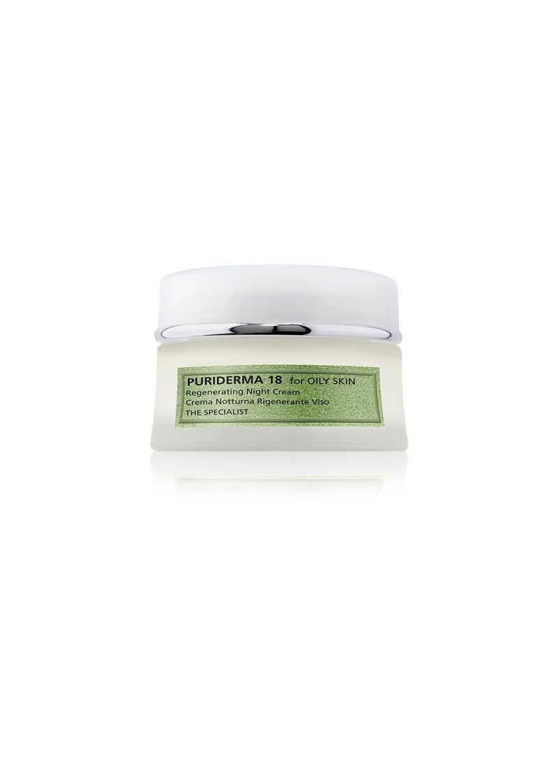 Puriderma 18 - Regenerating Night Cream 50 ml