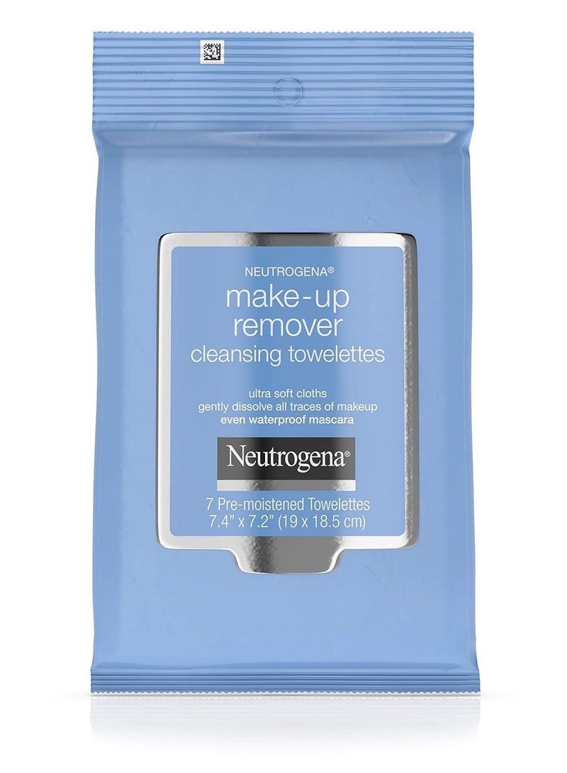 Make-Up Remover Cleansing Towelettes, 7 Count, Packaging May Vary