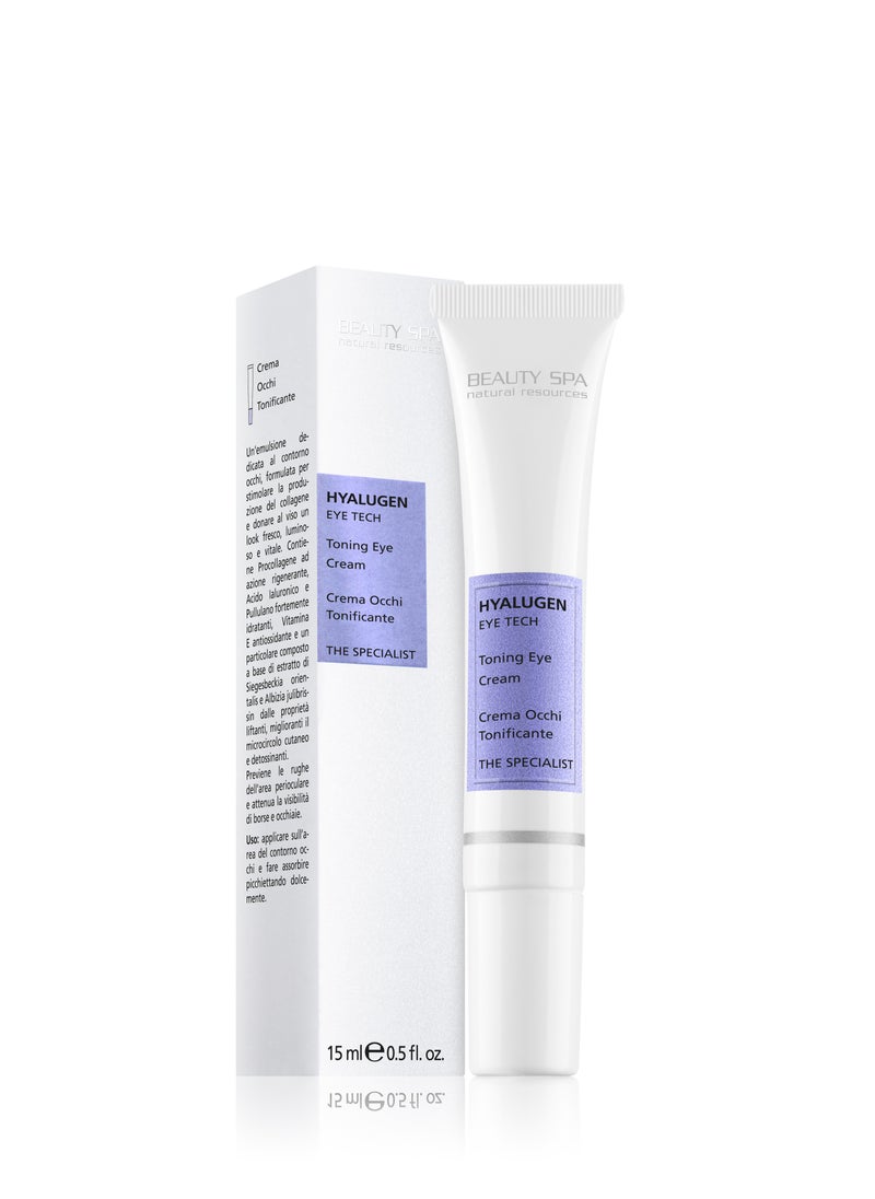 Hyalugen - Toning Eye Cream 15 ml