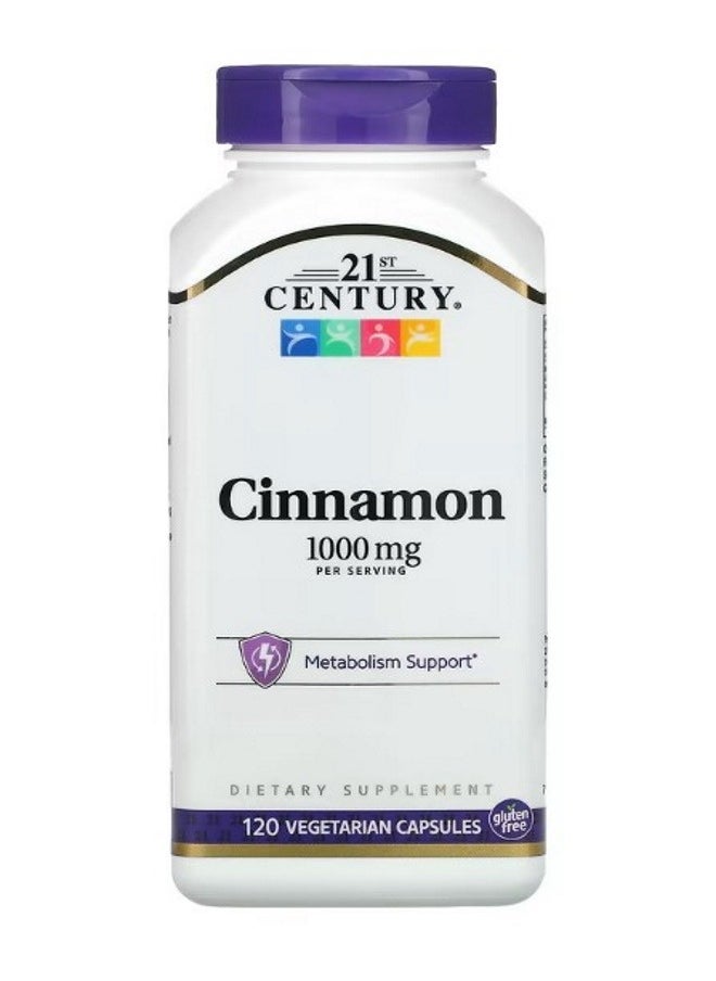 Cinnamon 500 mg 120 Vegetarian Capsules