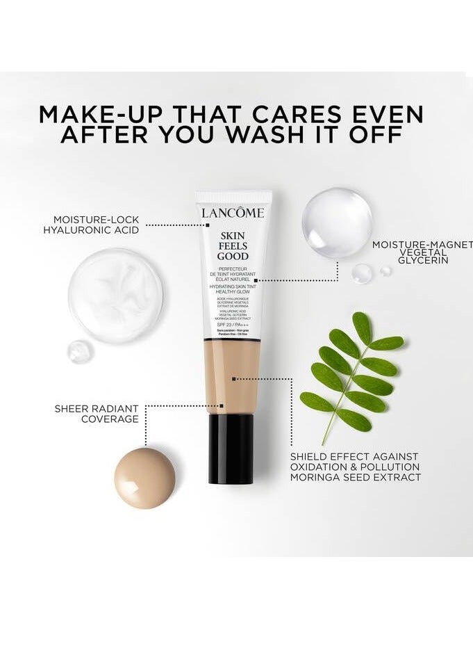 Skin Feels Good Hydrating Tinted Moisturizer with SPF 23 - Oil-Free & Lightweight Foundation - Sheer Coverage with Healthy Glow Finish - 010C Cool Porcelaine 1.08 Fl OzFluid Ounce