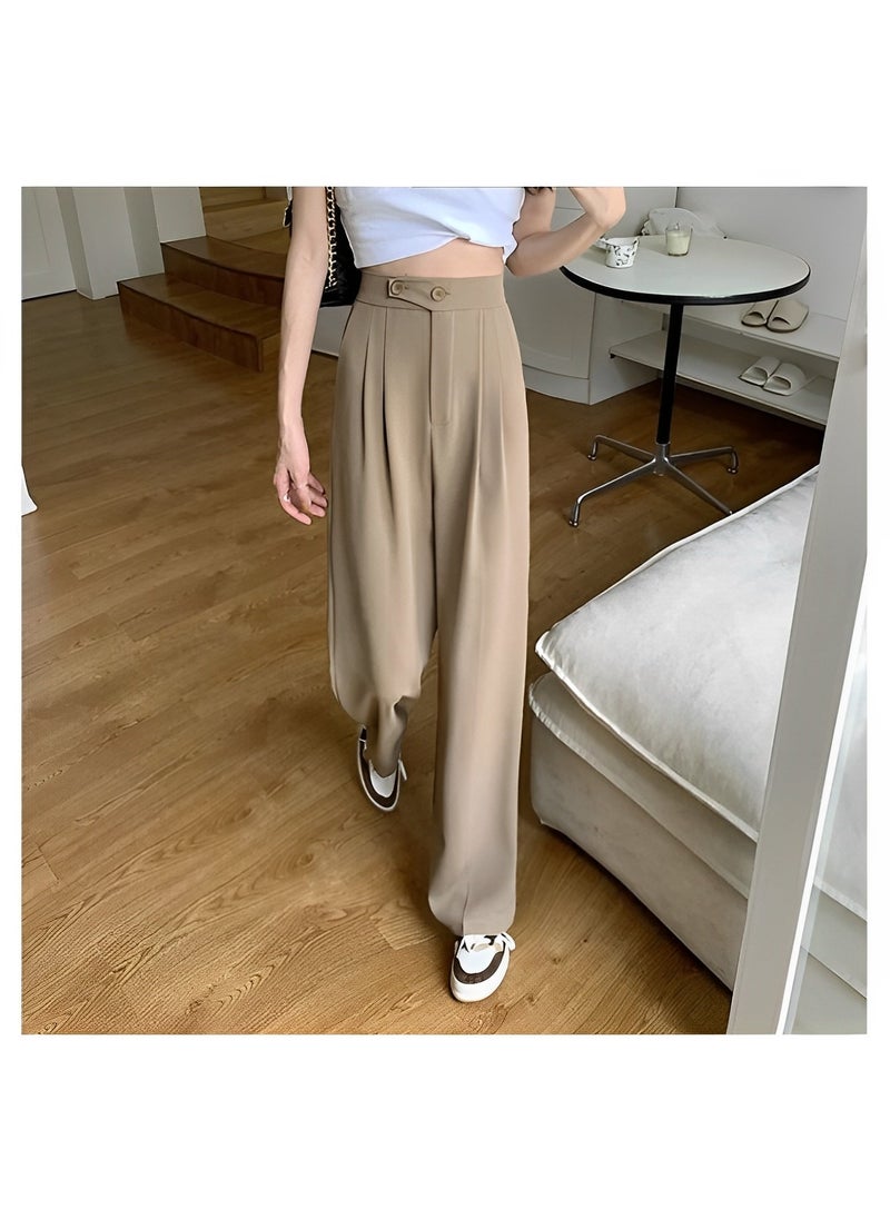 Women's Wide Leg Pants Yoga Pants with Pockets Stretch Loose Casual Lounge Sweatpants Light Weight Loose Comfy High Waist Pants