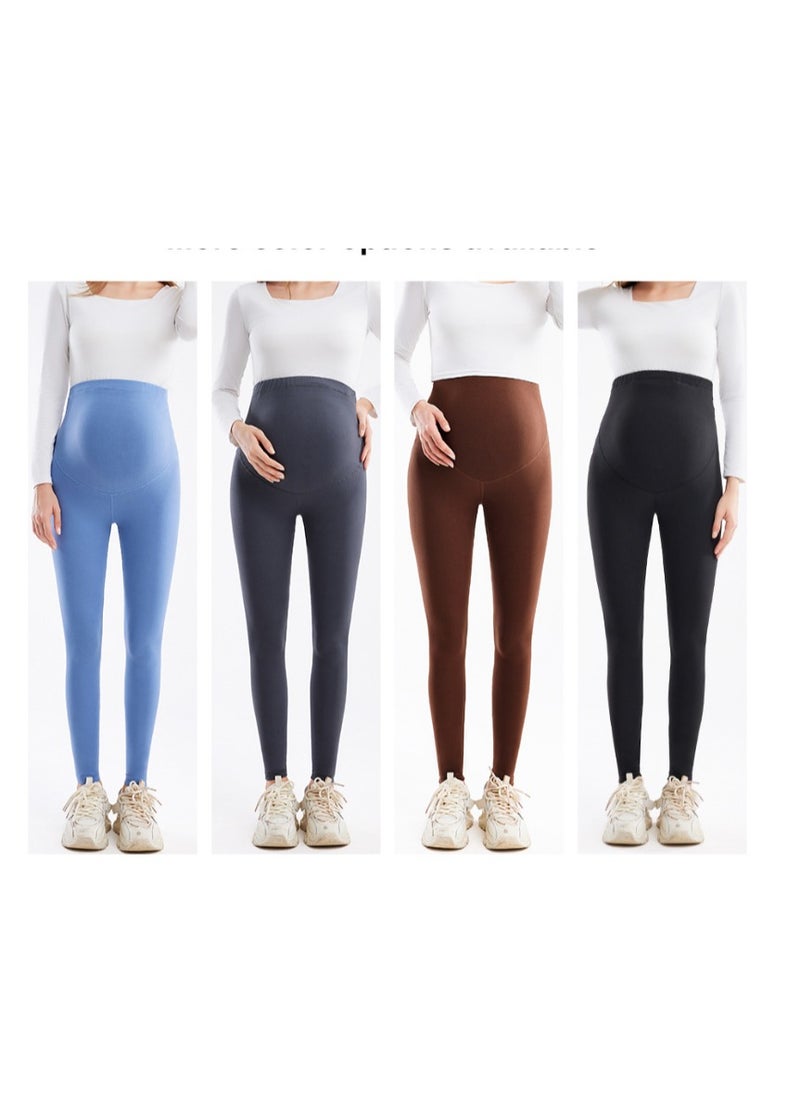 4 Seamless Yoga Pants for Pregnant Women in Spring and Autumn