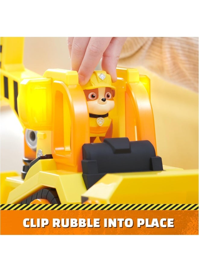 PAW Patrol Rubble & Crew Rubble’s Bark Yard Deluxe Bulldozer Vehicle