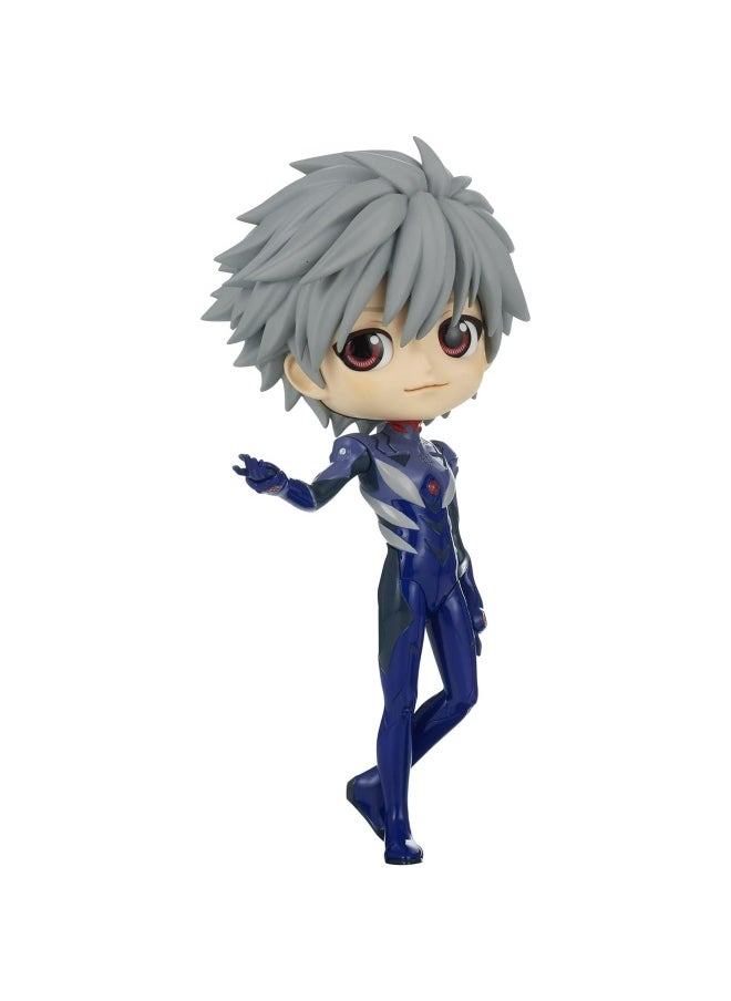 Banpresto Q Posket Evangelion Kaworu Nagisa in Plugsuit Figure (18.4 cm)