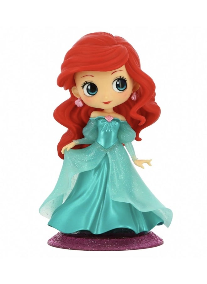 Banpresto Q Posket Glitter Disney The Little Mermaid Ariel in Princess Dress Figure (14 cm)