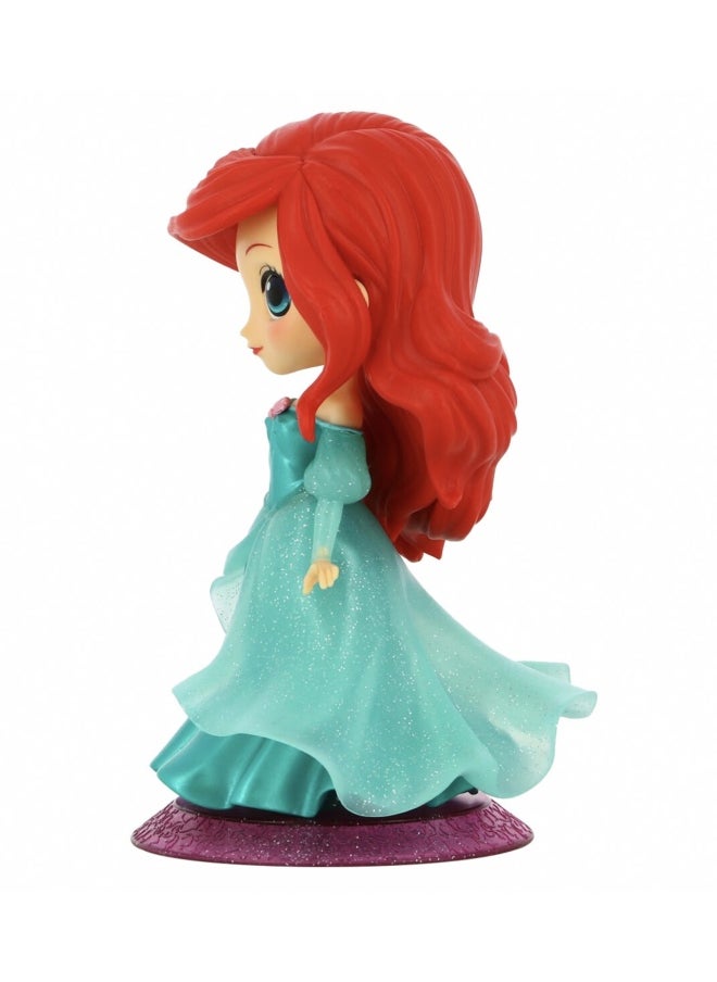 Banpresto Q Posket Glitter Disney The Little Mermaid Ariel in Princess Dress Figure (14 cm)