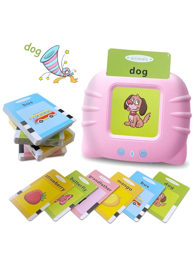 Talking Flash Cards Kids Educational Toy English Arabic Listening Learning education games 112 Pcs Talking Glitter Card with sound effects with 224 visual words learning interactive gift