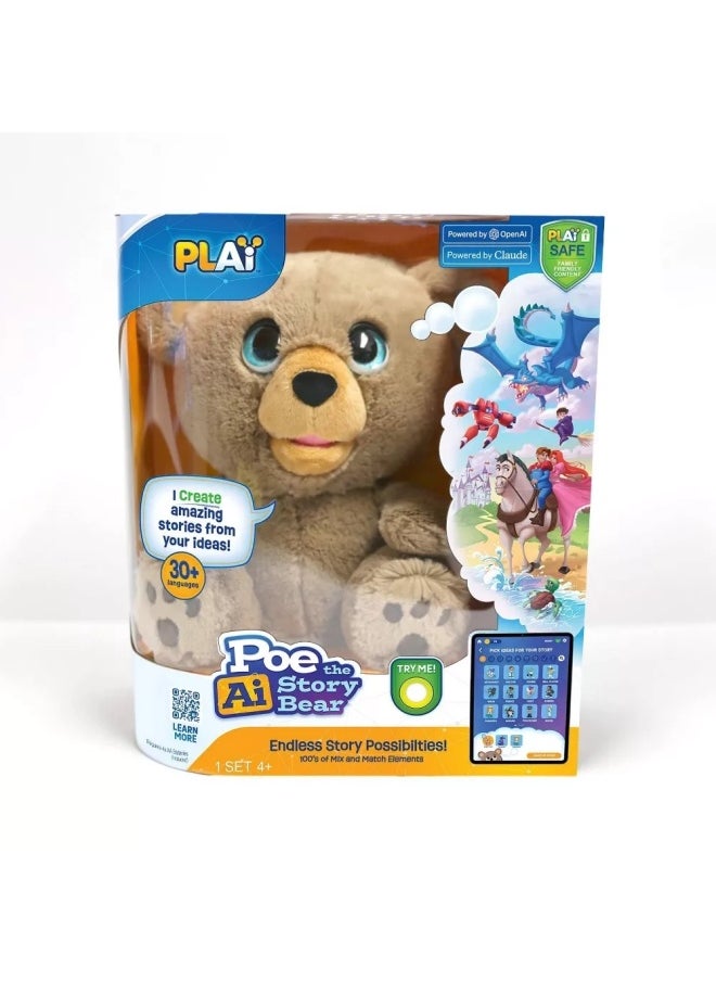 PLAi Poe the Story Bear with AI