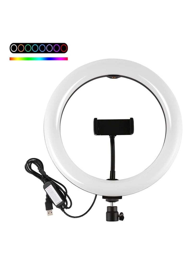 MJ36 RGB LED Ring Light, Perfect for Vlogging, Live Streaming, and Photography