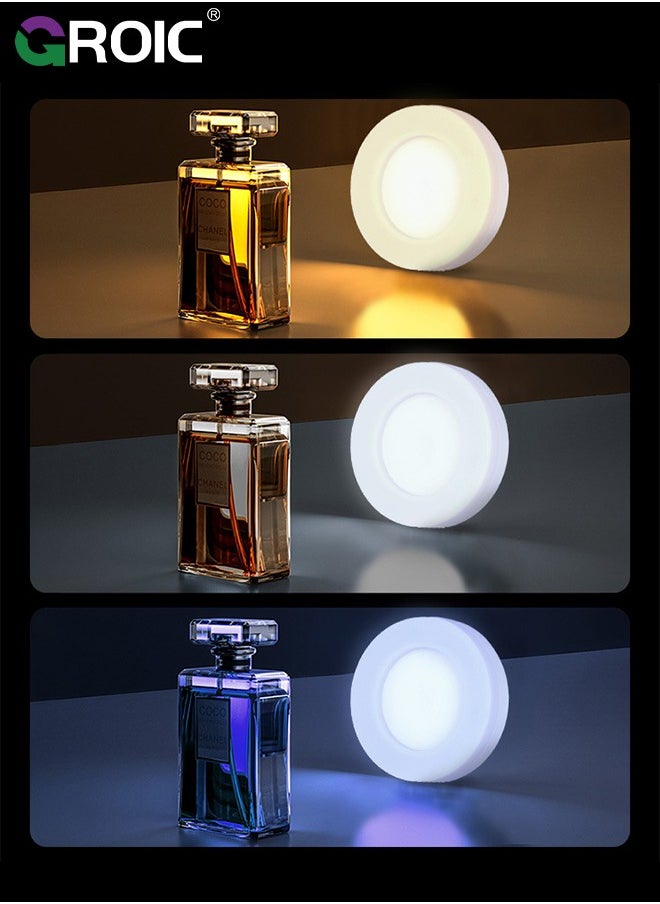 LED Rechargeable Selfie Light, Video Light, Phone Light Clip, 3 Lighting Mode Phone Ring Light Mini Portable Clip on Fill Lights for iPhone, Cell Phone, Laptop, TikTok, Selfie, Video Conference, Camera