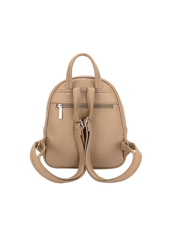 David Jones Classic College Backpack - Practical and Chic Everyday Backpack Model cm6921- Superb Bag with compartment- High Quality Leather School Backpack