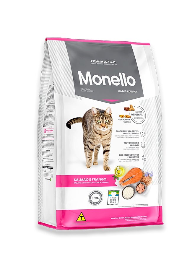 Chicken And Salmon Cat Food - 7 KG