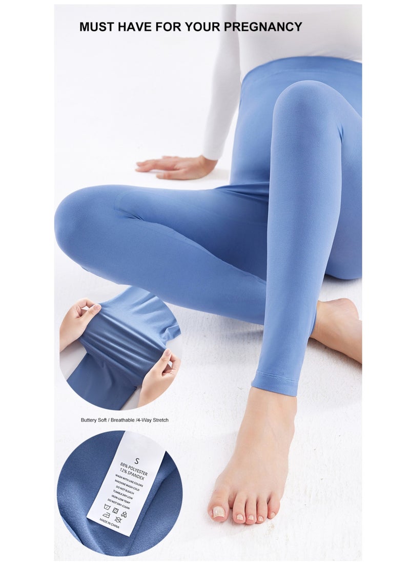 Seamless Maternity Yoga Pants for Spring and Autumn Outdoor Wear