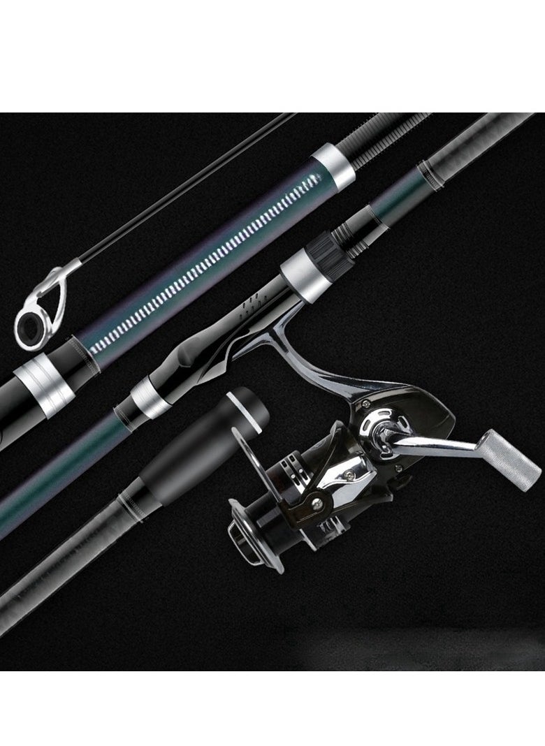 Rock Fishing Rod, Long Throw Sea Fishing Rod, Ultra Light And Ultra Hard Carbon Sea Fishing Rod, Boat Fishing Rod, Large Guide Ring, Sliding Float, Deep-Sea Boat Fishing Rod