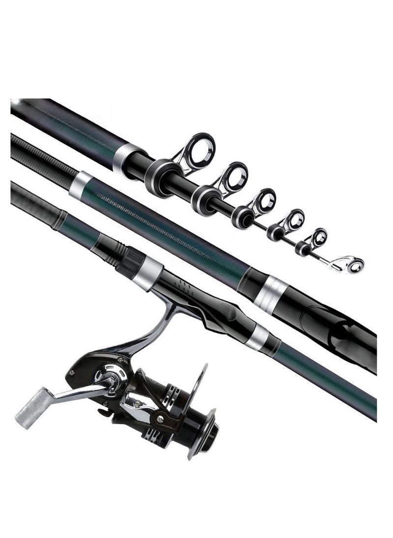 Rock Fishing Rod, Long Throw Sea Fishing Rod, Ultra Light And Ultra Hard Carbon Sea Fishing Rod, Boat Fishing Rod, Large Guide Ring, Sliding Float, Deep-Sea Boat Fishing Rod