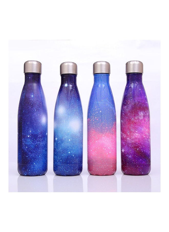 500ML Starry Sky/Plating Stainless Steel Insulated Water Bottle Sport Flask Cup 0.31kg