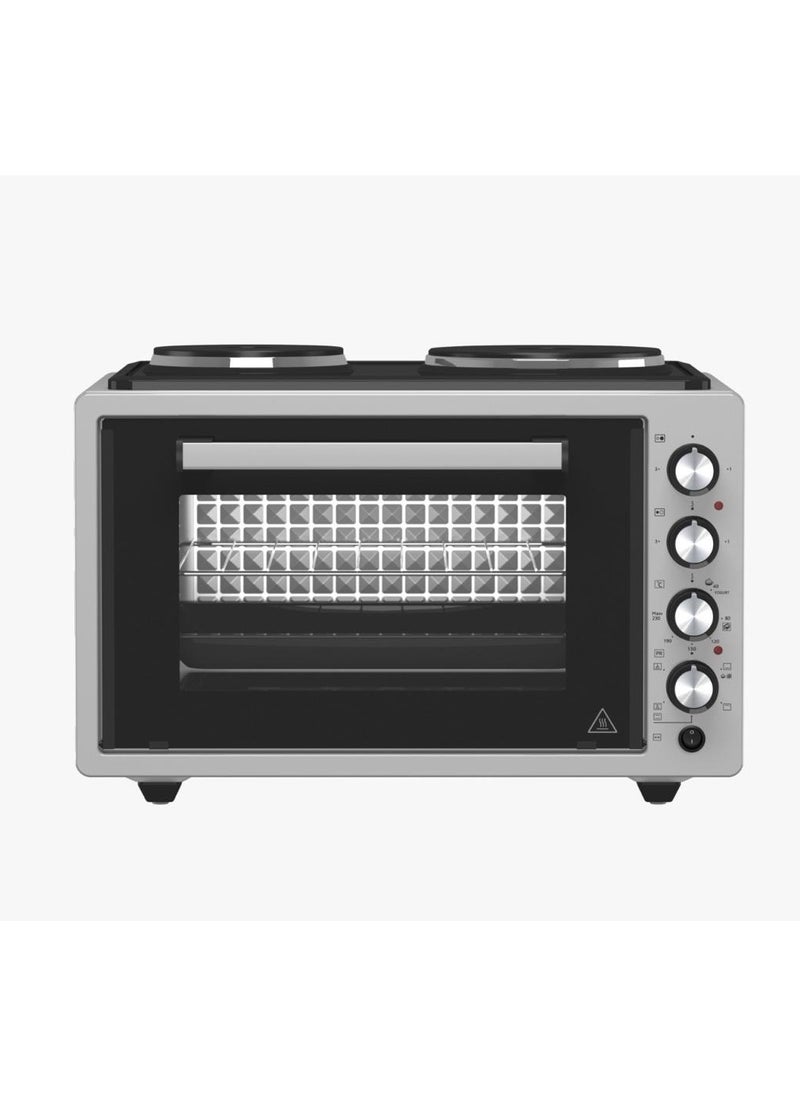 Two-in-one electric oven 65 liter electric rotisserie oven small household appliance oven