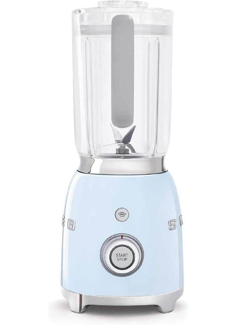 Smeg BLF01PGUK Retro 50's Style Jug Blender with Stainless Steel Blades, 4 Speed Settings and 3 Pre-set Programs, 1.5 Litre, 800 W, Pastel Green