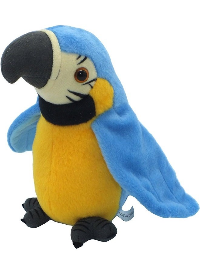 Talking Parrot Repeats What You Say Talking Bird Electronic Plush Parrot for Boy and Girl Gift