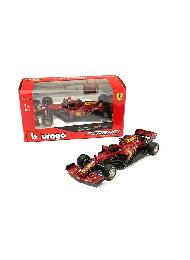 Model Car Sport 1:43 2020 Ferrari Racing Sf1000 Formula One F1 5 Sebastian Vettel