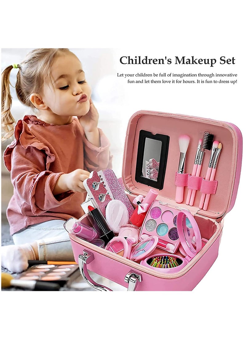 Makeup Kit for Girls Real Kids Cosmetics Make Up Set