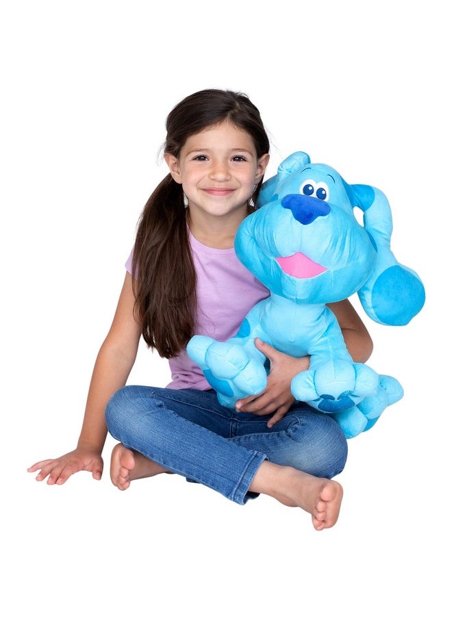 Kids Bedding Super Soft Plush Cuddle Pillow Buddy, One Size, Blues Clues