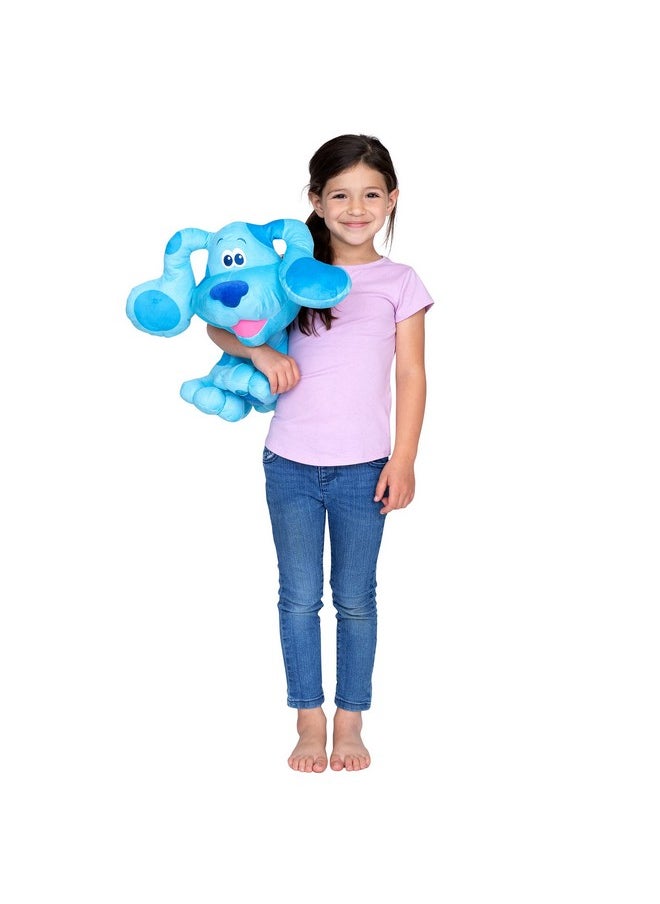 Kids Bedding Super Soft Plush Cuddle Pillow Buddy, One Size, Blues Clues