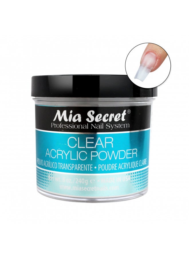 Clear Acrylic Powder (8oz)