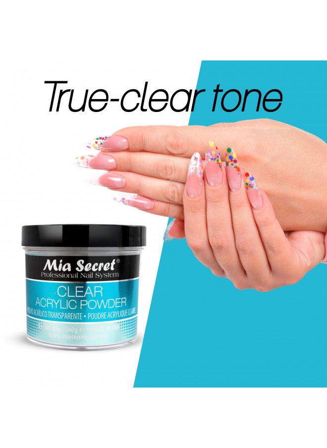 Clear Acrylic Powder (8oz)