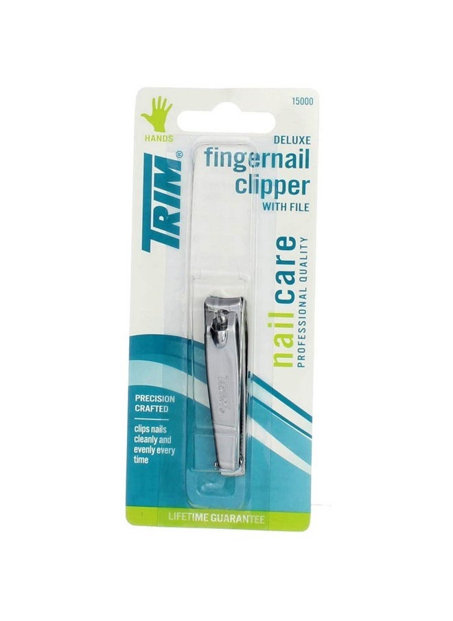 Of 4 Trim Deluxe Fingernail Clippers With File Bundled By Maven Gifts