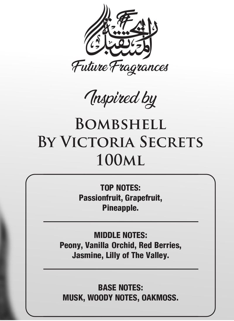 Bombshell Fragrance Oil 100ml Our Version