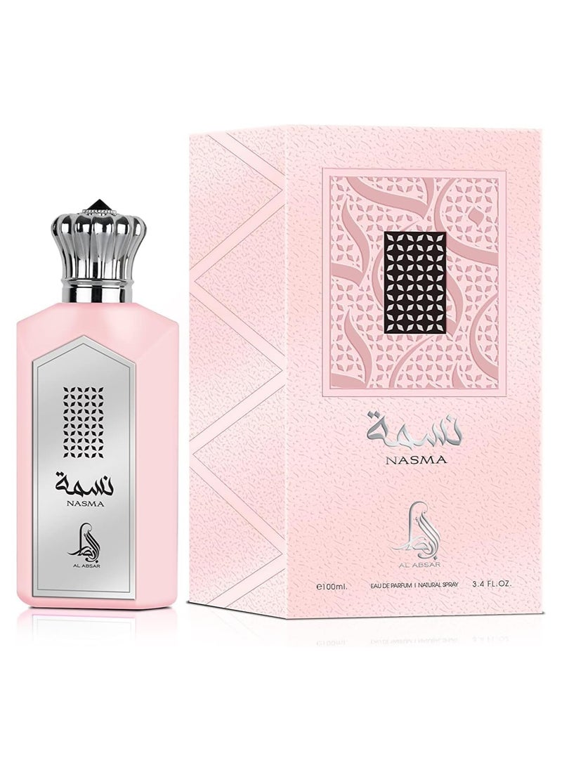 Al Absar Nasma Perfume 100ML- EDP - Oriental Fragrance with Floral and Woody Notes for Long-Lasting Fragrance