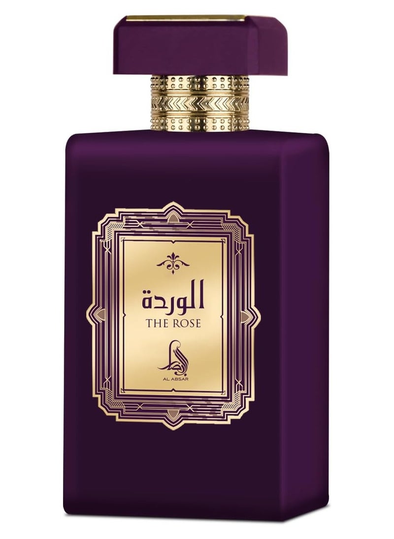 Al Absar The Rose 100ML - EDP - Luxurious Long-Lasting Fruity and Floral Perfume for Women - Premium Musky Scent