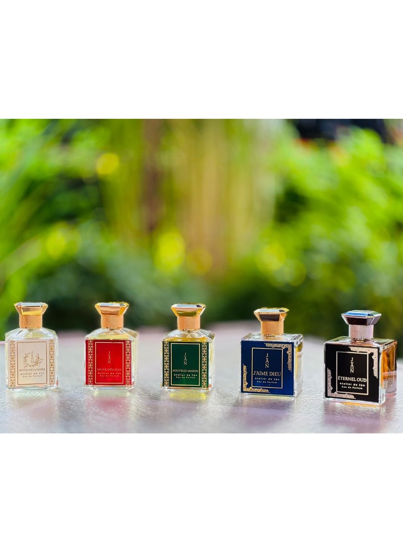 Nouvelle Maison Eau de Parfum: A Majestic, Earthy Fragrance with Iris and Patchouli, 100ml – Inspired by Nature's Power