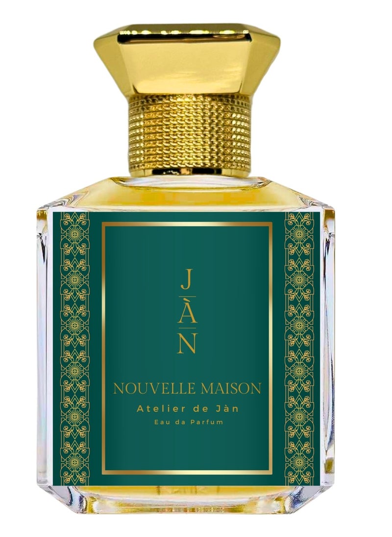 Nouvelle Maison Eau de Parfum: A Majestic, Earthy Fragrance with Iris and Patchouli, 100ml – Inspired by Nature's Power