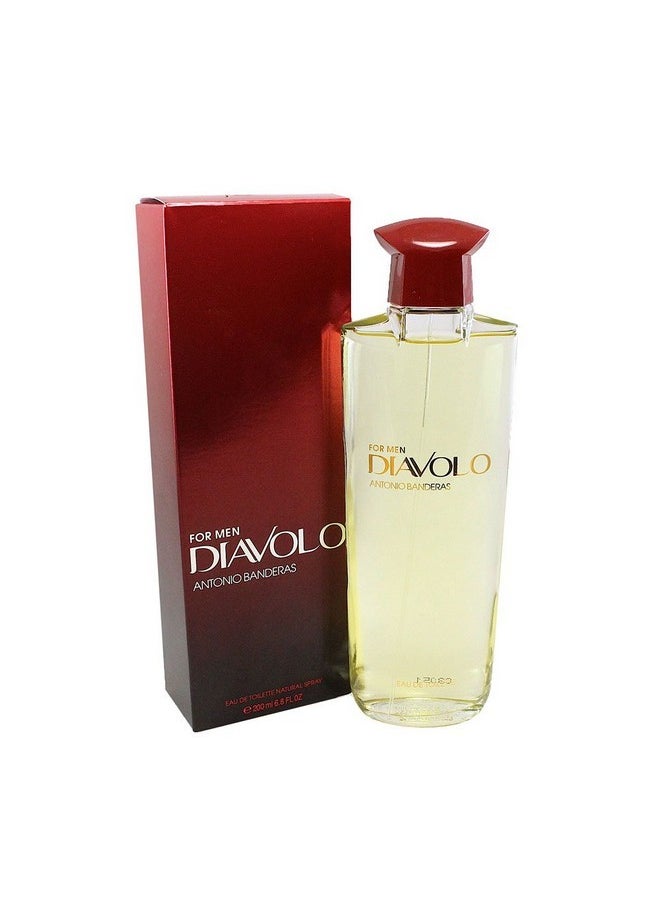 Diavolo Eau De Toilette Spray, 6.8 Ounce