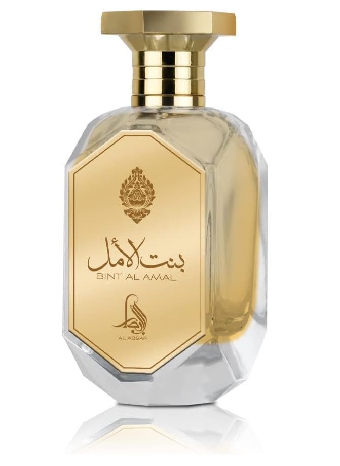 Al Absar Bint Al Amal Perfume 100ML- EDP - Exotic Long-Lasting Oriental Fragrance for Men and Women - Floral and Sensual Aroma