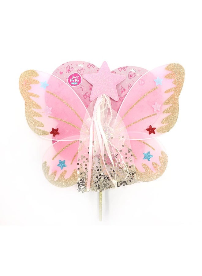 Just for Me Dainty Shimmer Wings & Wand Set