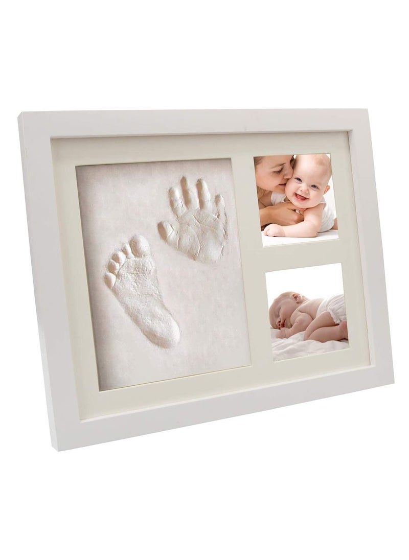 Handprint and Footprint Plaster kit Set Photo Frame