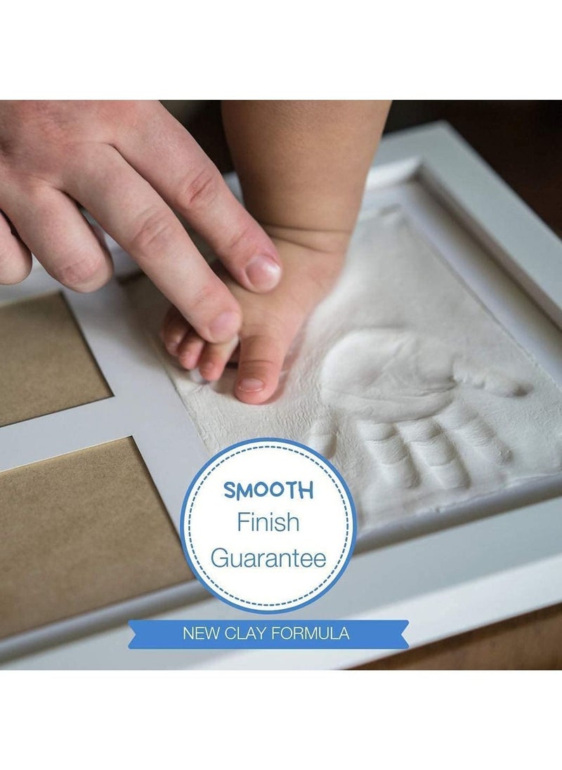 Handprint and Footprint Plaster kit Set Photo Frame