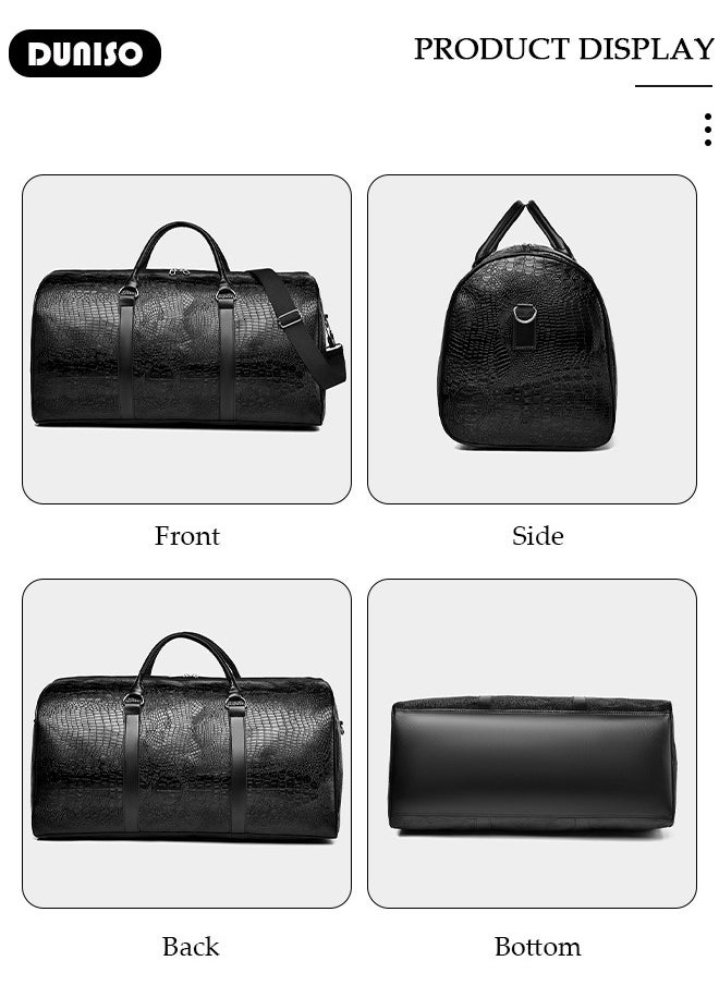 Travel Duffel Bag Luggage Collection Business Travel Suitcase Weekender Overnight Bag Large Carry On Airport Bag for Travel Business Trips Sports Duffel Bag Gym Sports Luggage Bags