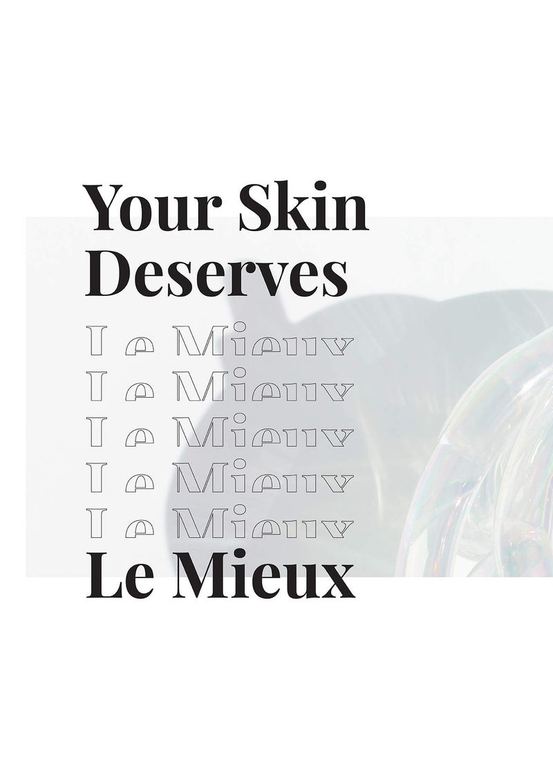 Le Mieux O2 Calming Gel - Conductive Facial Gel with Aloe - Soothe Mild Visible Irritation & Redness - Hydrating Hyaluronic Acid Gel for Microcurrent Devices - No Parabens or Sulfates (6 oz / 180 ml)