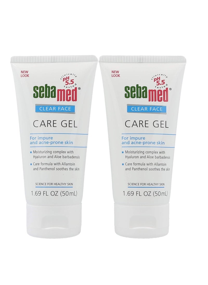 SEBAMED Clear Face Care Gel 50ml - (Pack of 2)