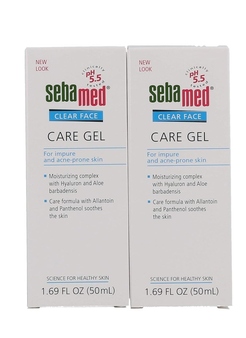 SEBAMED Clear Face Care Gel 50ml - (Pack of 2)